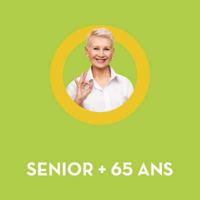 Senior + 65 ans